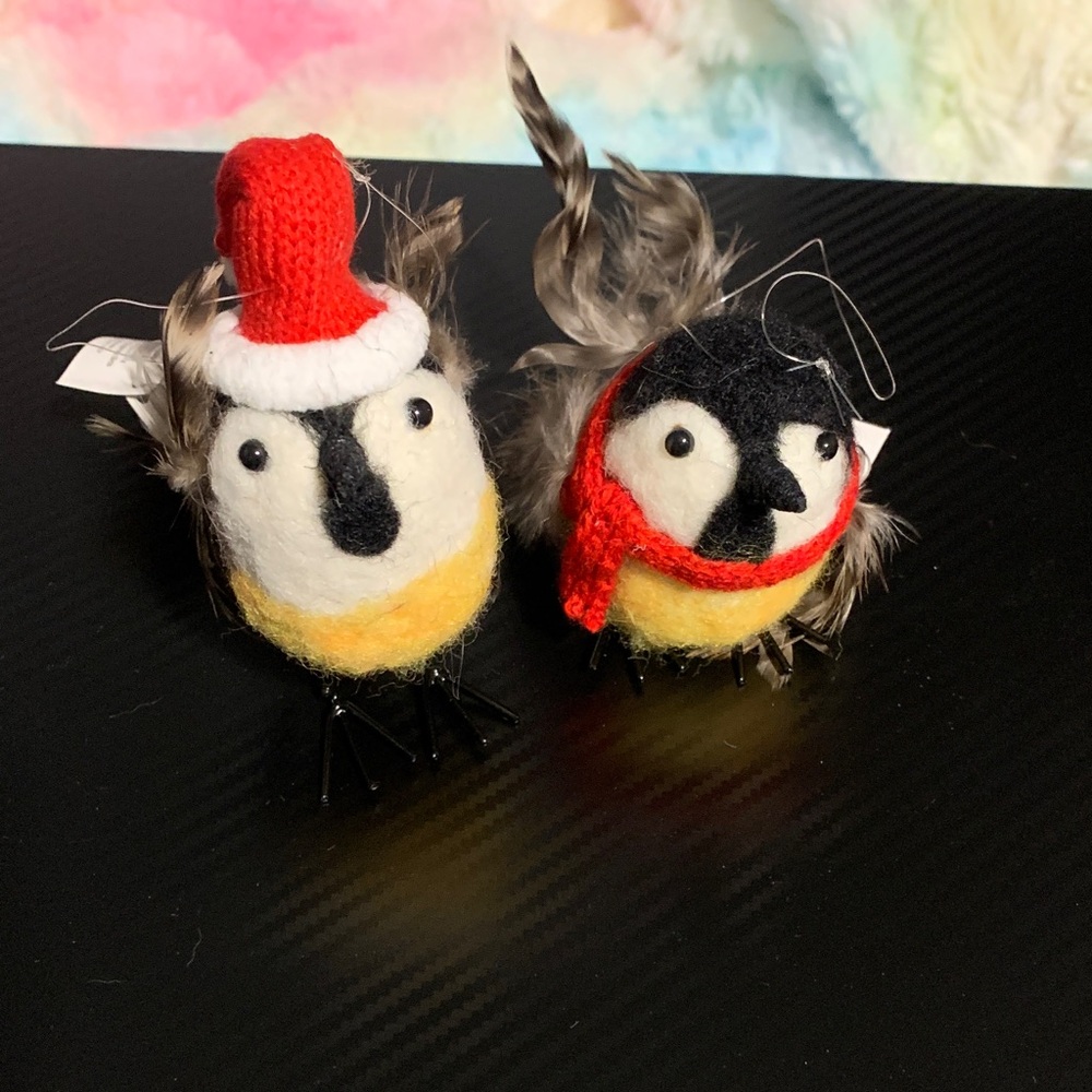 Christmas Birds Critter Set Primitives by Kathy
